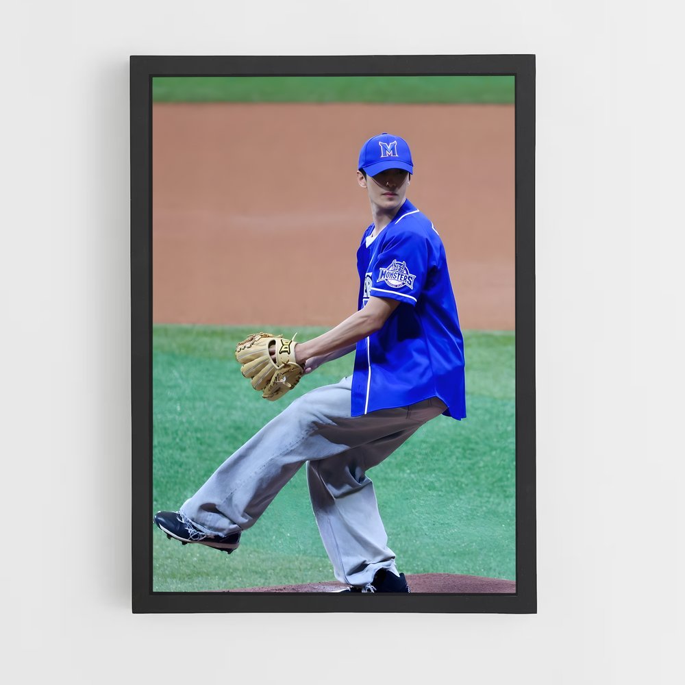 Poster Lancer de la Victoire – affiche Baseball (vue 2)